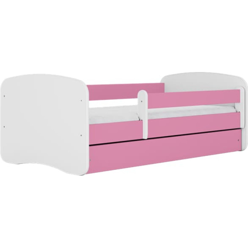 Kocot Kids Bed babydreams pink without pattern with drawer with mattress 180/80