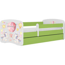 Kocot Kids Bed babydreams green balloon with drawer with mattress 160/80