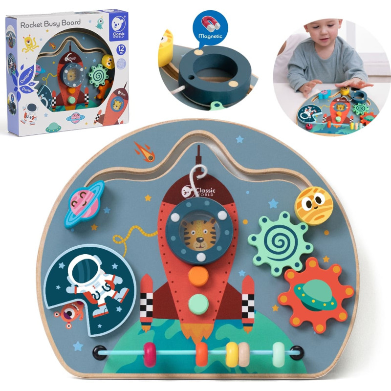 Classic World lavinamoji lenta „Raketa“ – daugiafunkcinė, 6 viename