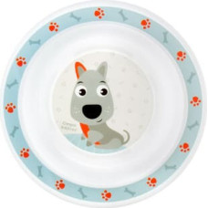 Canpol Babies CANPOL 4/412 Miska plastikowa dla dziecka 270 ml Cute Animals blue