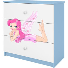 Kocot Kids Chest of drawers babydreams blue fairy with wings