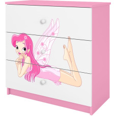 Kocot Kids Chest of drawers babydreams pink fairy with wings