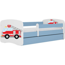 Kocot Kids Bed babydreams blue fire brigade without drawer with mattress 160/80