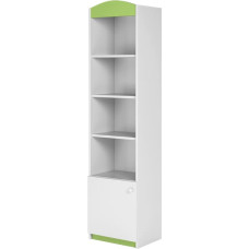 Kocot Kids Single bookcase closed green