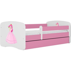 Kocot Kids Bed babydreams pink princess without drawer with mattress 160/80