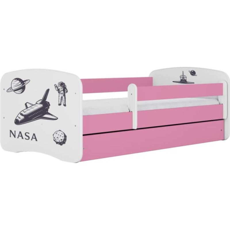 Kocot Kids Bed babydreams pink nasa without drawer with mattress 180/80