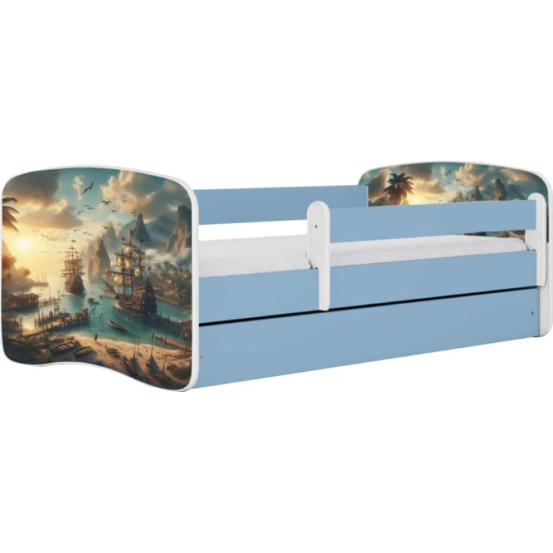 Kocot Kids Bed babydreams blue ship without drawer with mattress 180/80