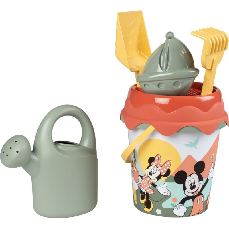 Smoby GREEN Wiaderko z Akcesoriami do Piasku i Konewką z Bioplastiku