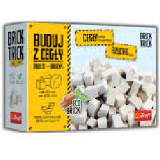 Trefl BRICK TRICK 61557 Cegły zamkowe białe 70 szt