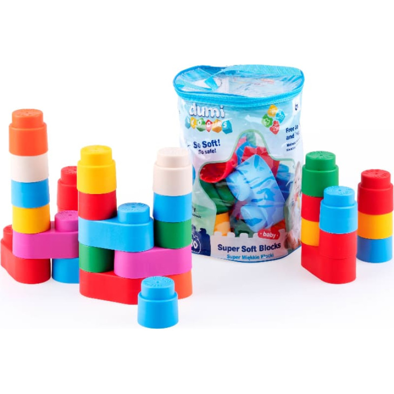 Dumel DDC 30014 Super miękkie klocki 30 szt