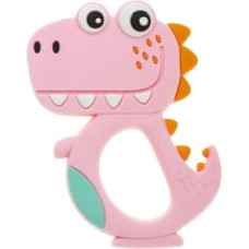 5086 DINO TEETHER SILICONE PINK BOC0508