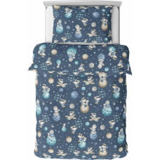 Ankras Cover set -  2 pcs - 135x100, 40x60 - LITTLE PRINCE - NAVY BLUE