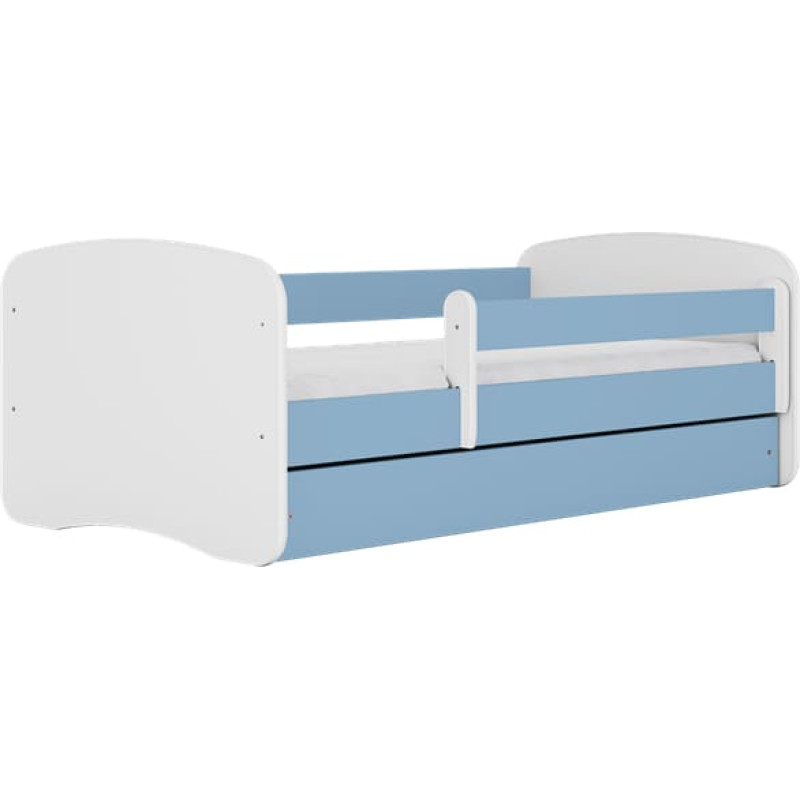 Kocot Kids Bed babydreams blue without pattern without drawer with mattress 180/80