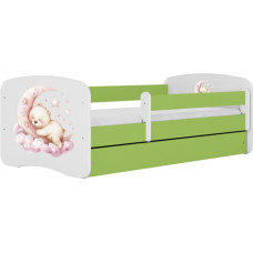 Kocot Kids Bed babydreams green dream with drawer with mattress 140/70