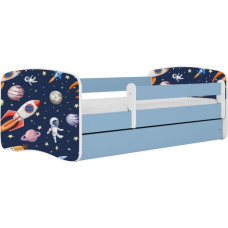 Kocot Kids Bed babydreams blue cosmos with drawer with mattress 140/70