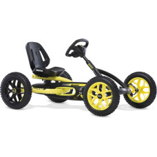 Berg Gokart na Pedały Buddy Cross Żółty od 3 do 8 lat do 50 kg NOWY MODEL