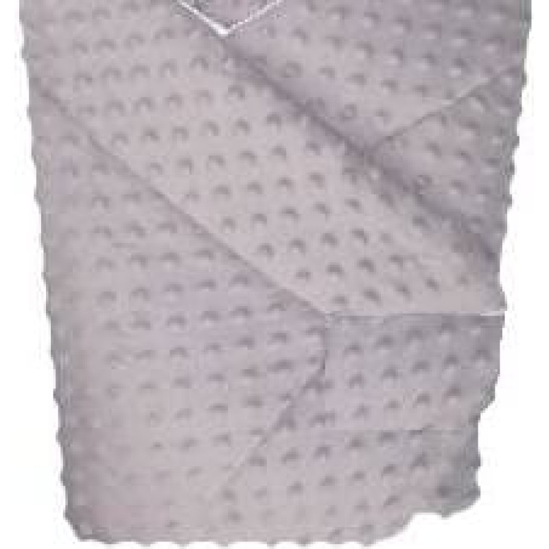 Duet Baby Swaddling blanket with hood - 631 - MINKY - GREY