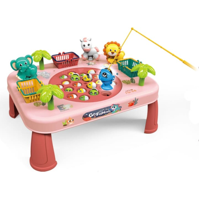 Woopie 50766 Łowienie Ryb Interaktywny stolik różowy