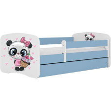 Kocot Kids Bed babydreams blue panda with drawer with mattress 160/80