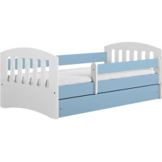 Kocot Kids Bed classic 1 blue with drawer with mattress 180/80