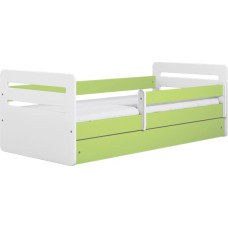 Kocot Kids Bed tomi green without drawer with mattress 160/80