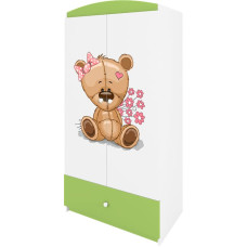 Kocot Kids Wardrobe babydreams green teddybear flowers