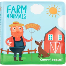 Canpol Babies CANPOL 2/083 Miękka książeczka kąpielowa z piszczkiem Farma