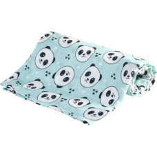 0310 BAMBOO DIAPER 75X75 PANDA MINT