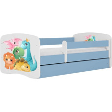 Kocot Kids Bed babydreams blue tiny dinos with drawer with mattress 140/70