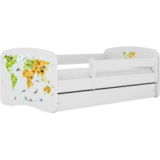 Kocot Kids Bed babydreams white map with drawer with mattress 160/80