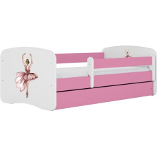 Kocot Kids Bed babydreams pink dancer with drawer with mattress 160/80