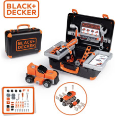 Smoby Black & Decker Walizka z Narzędziami + Samochód w Częściach