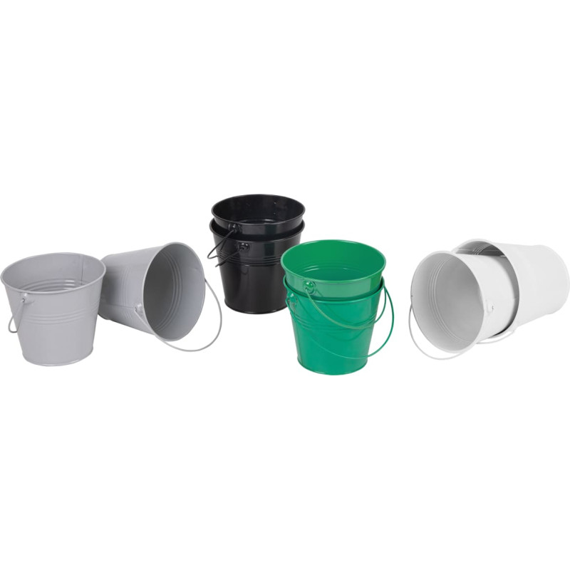 Classic World Edu CLASSIC WORLD Kolorowe Wiaderka 8 szt.