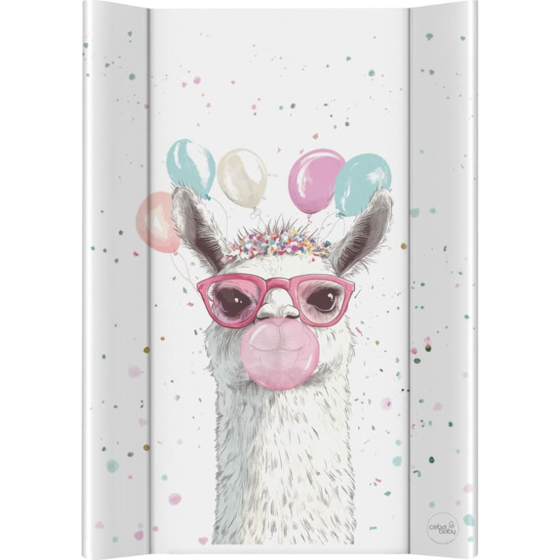 Cebababy CEBA 204-000-782 Przewijak twardy krótki 50x70 Ultra Light Crazy Llama
