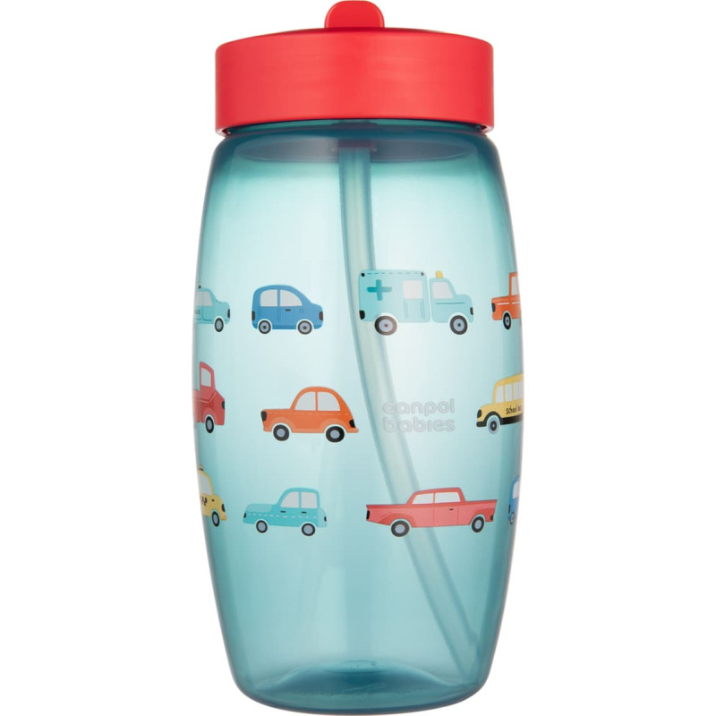 Canpol Babies CANPOL 56/618 Bidon ze składanym ustnikiem 400 ml Samochody