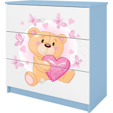 Kocot Kids Chest of drawers babydreams blue teddybear butterflies