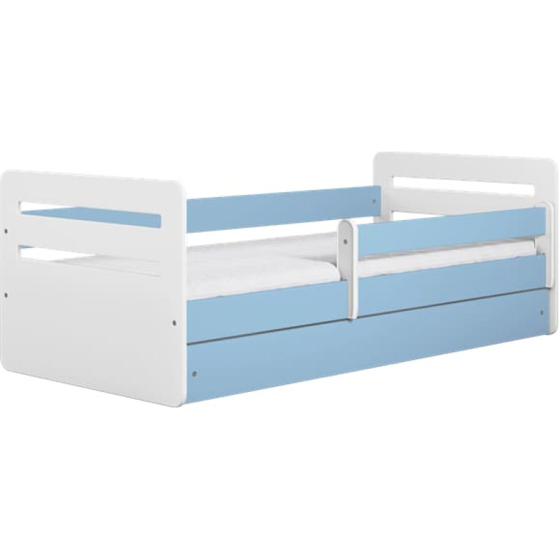 Kocot Kids Bed tomi blue without drawer with mattress 160/80