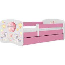 Kocot Kids Bed babydreams pink balloon without drawer with mattress 180/80