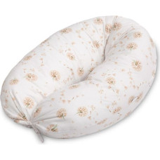 Sensillo XL Pregnancy Pillow DANDELIONS BEIGE