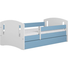 Kocot Kids Bed classic 2 blue without drawer with mattress 160/80