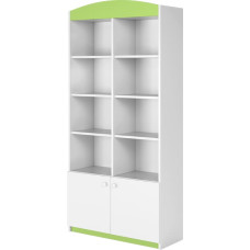 Kocot Kids Double bookcase closed green