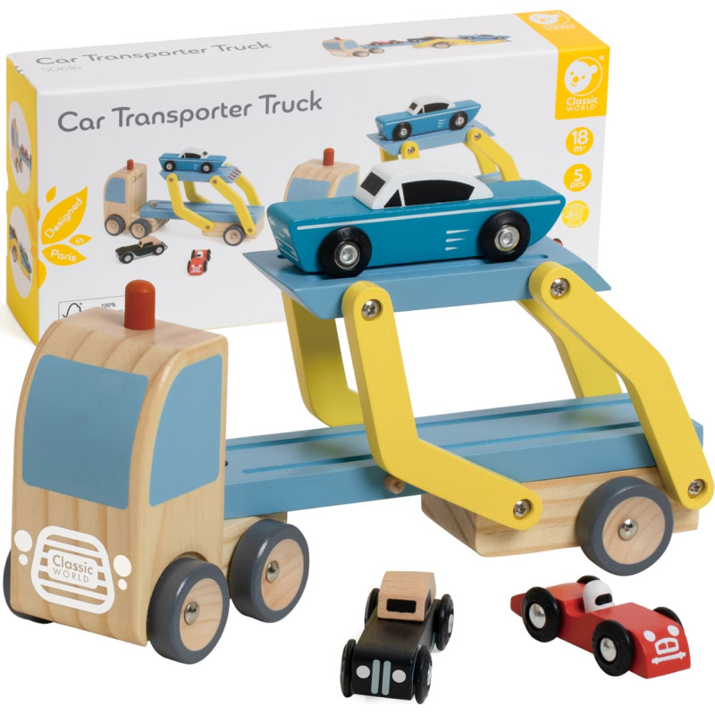 Classic World Laweta Drogowa zestaw 3 Aut - Pomoc Drogowa