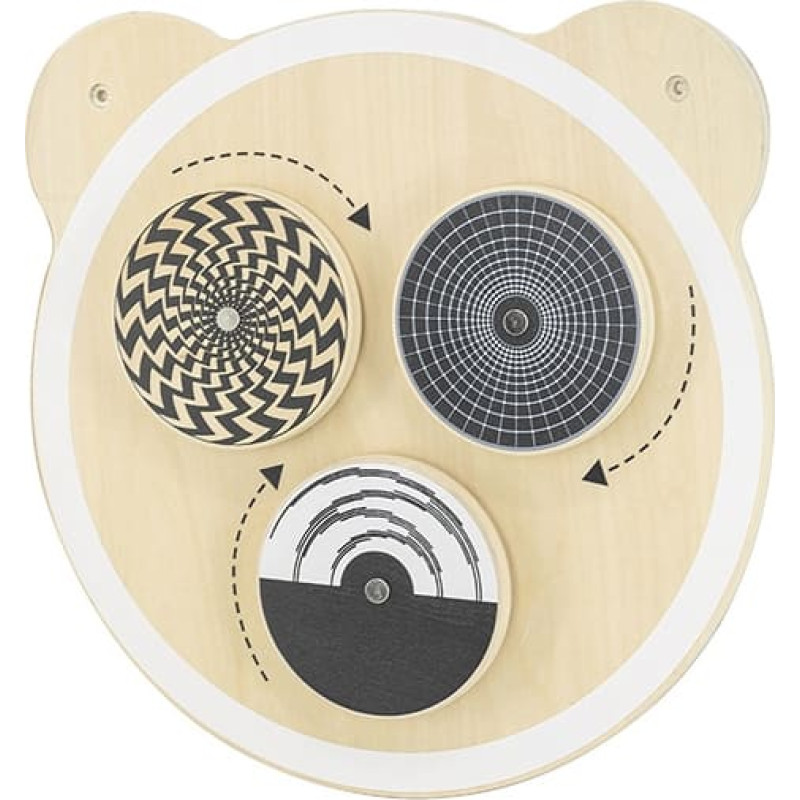 Viga Drewniana Tablica Wirujące Punkty Certyfikat FSC