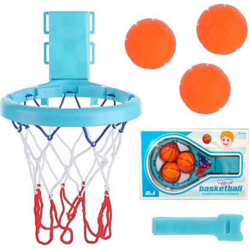 Woopie 51084 Wodna koszykówka + zestaw piłeczek 2w1