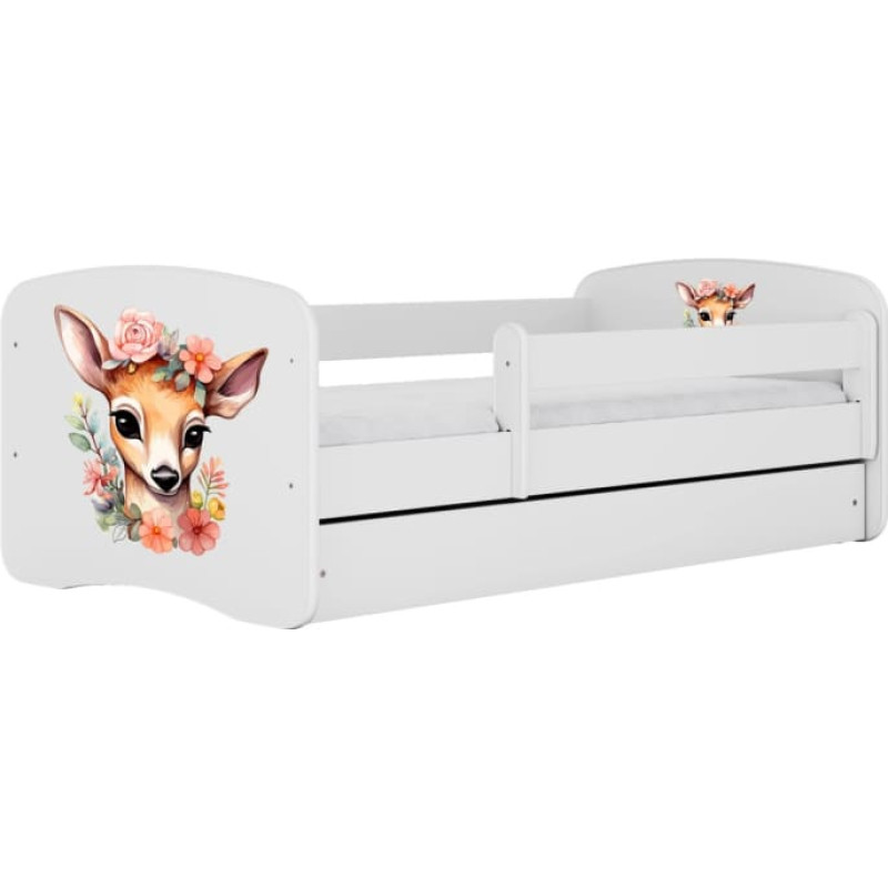 Kocot Kids Bed babydreams white bambi without drawer with mattress 180/80