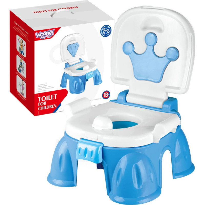 Woopie BABY Pierwszy Nocnik dla Dziecka z Muzyką 3w1 Krzesełko Stopień