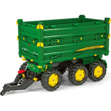 Rolly Toys rollyMulti Trailer -  Przyczepa Wywrotka Rolly Multi John Deere 3 osiowa