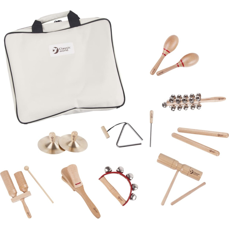 Classic World Edu Zestaw Instrumentów Muzycznych 9 Akcesoriów