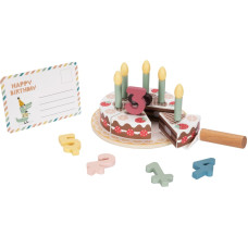 Tooky Toy Drewniany Tort Urodzinowy ze Świeczkami Rzepy