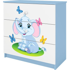 Kocot Kids Chest of drawers babydreams blue baby elephant